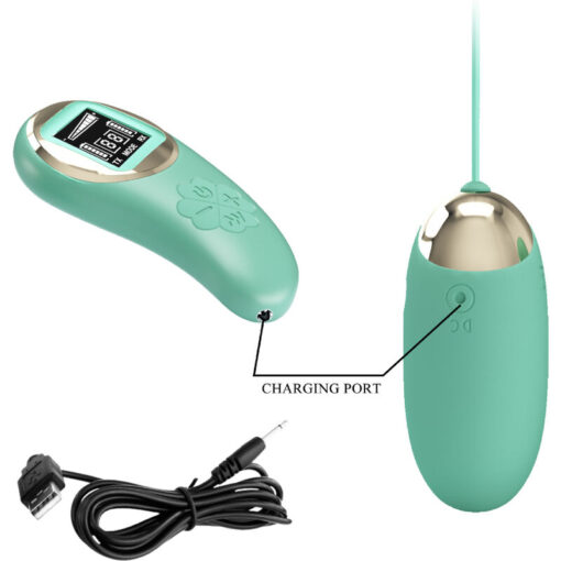 PRETTY LOVE – MINA HUEVO VIBRADOR CONTROL REMOTO VERDE - intimamenities.com