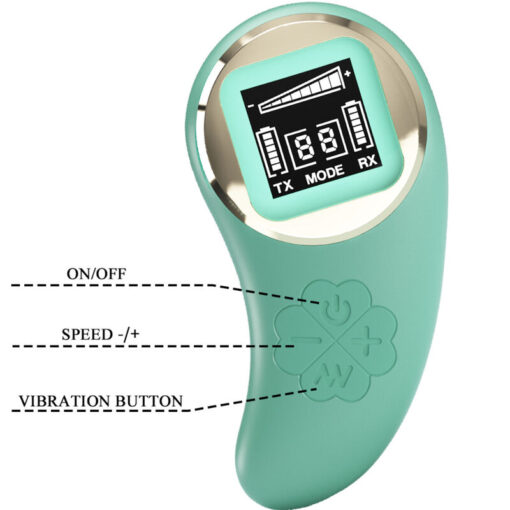 PRETTY LOVE – MINA HUEVO VIBRADOR CONTROL REMOTO VERDE - intimamenities.com