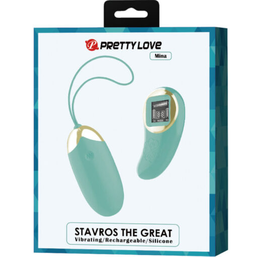 PRETTY LOVE – MINA HUEVO VIBRADOR CONTROL REMOTO VERDE - intimamenities.com