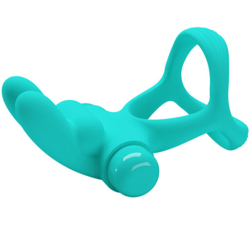 PRETTY LOVE – DANTE ANILLO VIBRADOR RABBIT VERDE - intimamenities.com