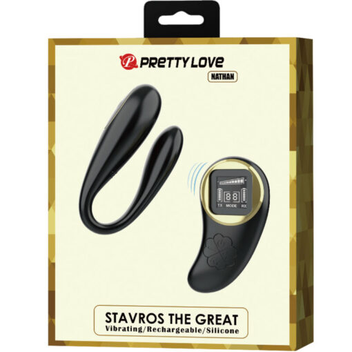 PRETTY LOVE – NATHAN VIBRADOR DOBLE PLACER CONTROL REMOTO - intimamenities.com