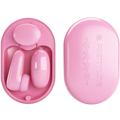 PRETTY LOVE – MAGIC BOX BALA VIBRADORA & ESTIMULADOR ROSA - intimamenities.com