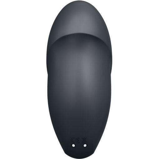 SATISFYER – TAP & CLIMAX 1 VIBRADOR LAY-ON NEGRO - intimamenities.com