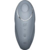 SATISFYER – TAP & CLIMAX 1 VIBRADOR LAY-ON GRIS - intimamenities.com