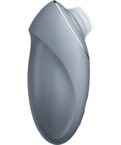SATISFYER – TAP & CLIMAX 1 VIBRADOR LAY-ON GRIS - intimamenities.com