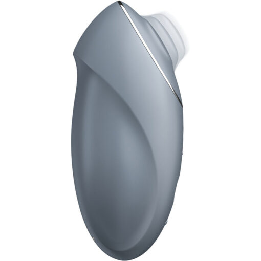 SATISFYER – TAP & CLIMAX 1 VIBRADOR LAY-ON GRIS - intimamenities.com
