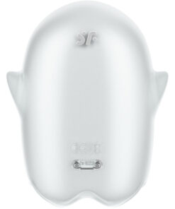 SATISFYER – GLOWING GHOST AIR PULSE & VIBRADOR BLANCO - intimamenities.com