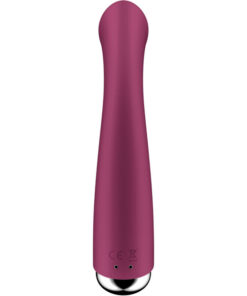 SATISFYER – SPINNING G-SPORT 1 VIBRADOR ROTADOR ROJO - intimamenities.com