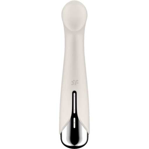 SATISFYER – SPINNING G-SPORT 1 VIBRADOR ROTADOR BEIGE - intimamenities.com