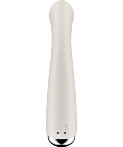 SATISFYER – SPINNING G-SPORT 1 VIBRADOR ROTADOR BEIGE - intimamenities.com