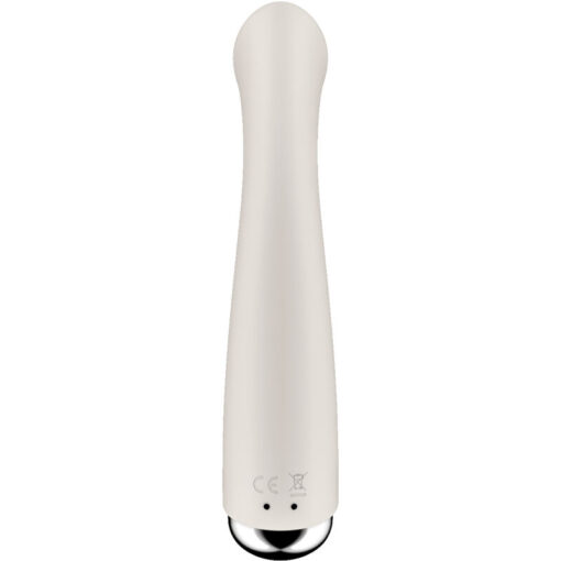 SATISFYER – SPINNING G-SPORT 1 VIBRADOR ROTADOR BEIGE - intimamenities.com