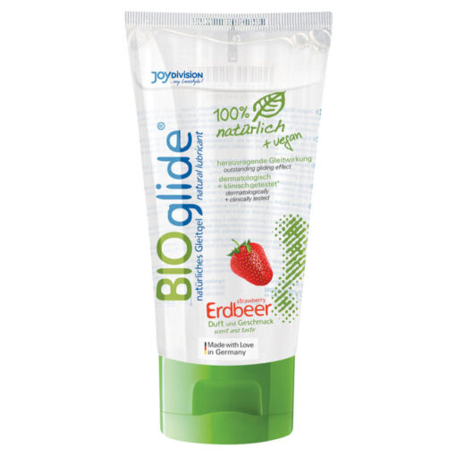 JOYDIVISION BIOGLIDE – LUBRICANTE SABOR FRESA 80 ML - intimamenities.com