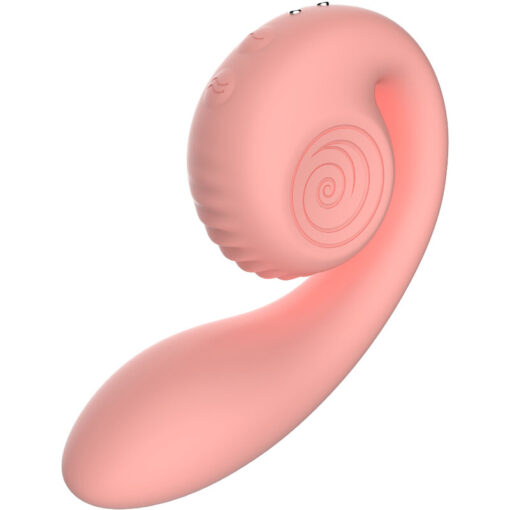 SNAIL VIBE – GIZI ESTIMULADOR DUAL ROSA - intimamenities.com