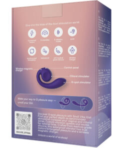 SNAIL VIBE – GIZI ESTIMULADOR DUAL VIOLETA - intimamenities.com