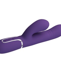 PRETTY LOVE – VIBRADOR PUNTO G MULTIFUNCIÓN MORADO - intimamenities.com