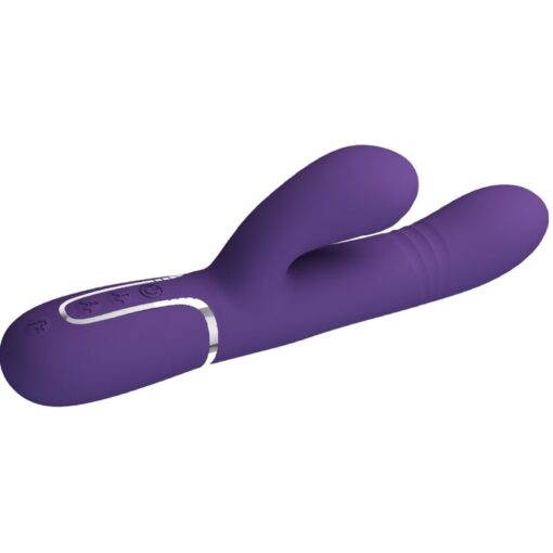 PRETTY LOVE – VIBRADOR PUNTO G MULTIFUNCIÓN MORADO - intimamenities.com