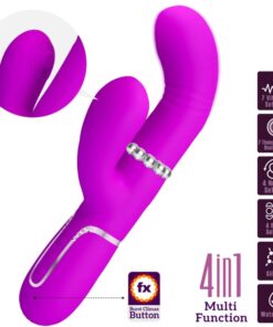 PRETTY LOVE – VIBRADOR PUNTO G MULTIFUNCIÓN FUCSIA - intimamenities.com