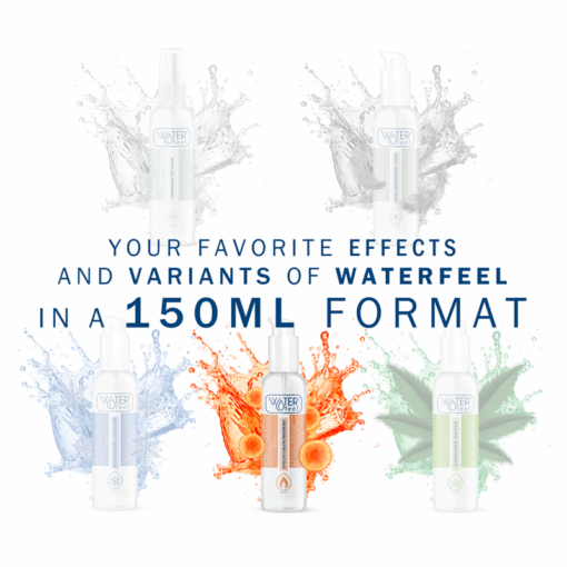 WATERFEEL – LUBRICANTE EFECTO CALOR 150 ML - intimamenities.com