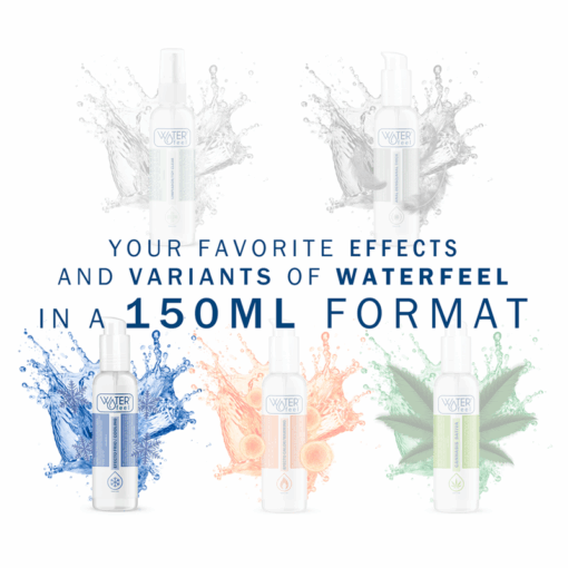WATERFEEL – LUBRICANTE EFECTO FRIO 150 ML - intimamenities.com