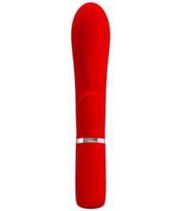 PRETTY LOVE – THOMAS VIBRADOR PUNTO G MULTIFUNCIÓN ROJO - intimamenities.com