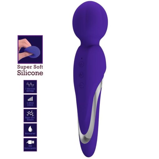 PRETTY LOVE – WALTER VIBRADOR WAND VIOLETA - intimamenities.com