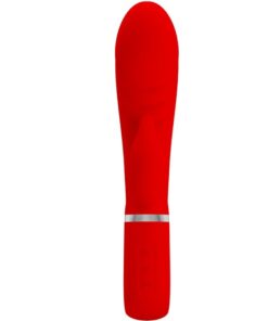 PRETTY LOVE – PRESCOTT VIBRADOR PUNTO G MULTIFUNCIÓN ROJO - intimamenities.com