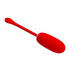 PRETTY LOVE – JULIUS HUEVO VIBRADOR IMPERMEBLE & RECARGABLE ROJO - intimamenities.com