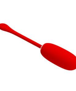 PRETTY LOVE – JULIUS HUEVO VIBRADOR IMPERMEBLE & RECARGABLE ROJO - intimamenities.com