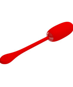 PRETTY LOVE – JULIUS HUEVO VIBRADOR IMPERMEBLE & RECARGABLE ROJO - intimamenities.com