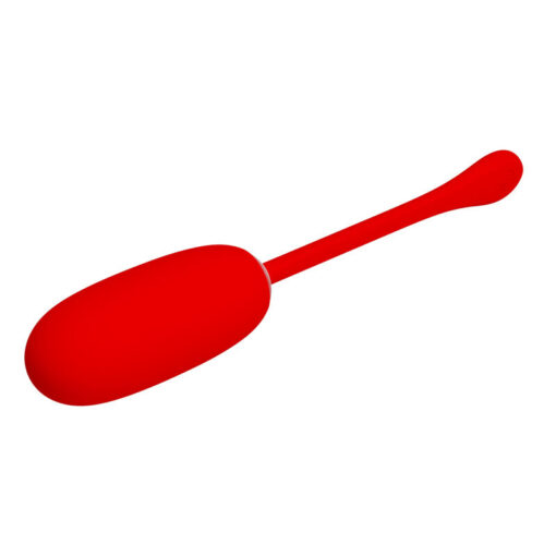 PRETTY LOVE – JULIUS HUEVO VIBRADOR IMPERMEBLE & RECARGABLE ROJO - intimamenities.com