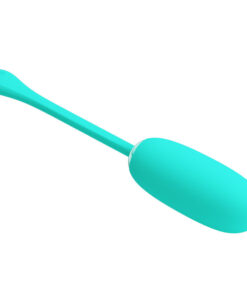 PRETTY LOVE – JULIUS HUEVO VIBRADOR IMPERMEBLE & RECARGABLE VERDE AGUA - intimamenities.com