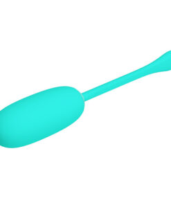 PRETTY LOVE – JULIUS HUEVO VIBRADOR IMPERMEBLE & RECARGABLE VERDE AGUA - intimamenities.com