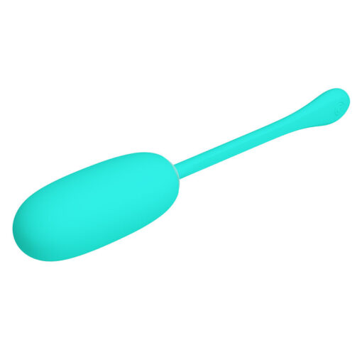 PRETTY LOVE – JULIUS HUEVO VIBRADOR IMPERMEBLE & RECARGABLE VERDE AGUA - intimamenities.com