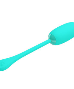 PRETTY LOVE – JULIUS HUEVO VIBRADOR IMPERMEBLE & RECARGABLE VERDE AGUA - intimamenities.com