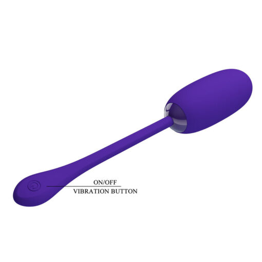 PRETTY LOVE – JULIUS HUEVO VIBRADOR IMPERMEBLE & RECARGABLE LILA - intimamenities.com