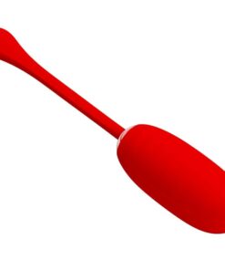 PRETTY LOVE – KIRK HUEVO VIBRADOR RECARGABLE ROJO - intimamenities.com