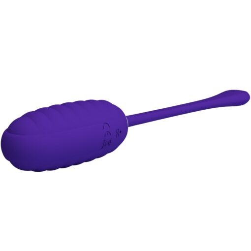 PRETTY LOVE – KIRK HUEVO VIBRADOR RECARGABLE LILA - intimamenities.com