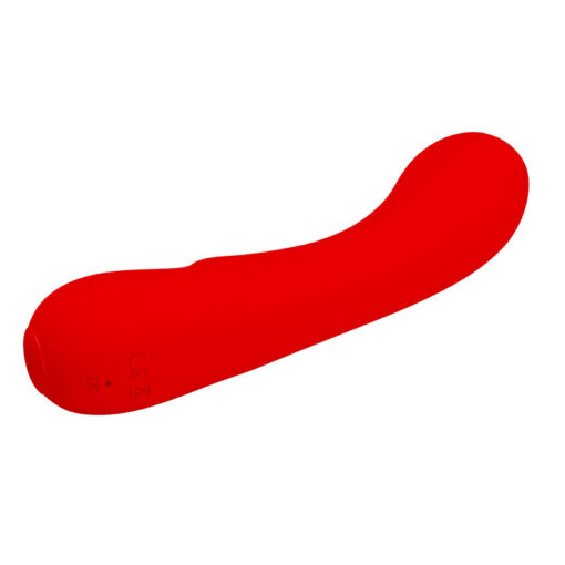 PRETTY LOVE – PRESCOTT VIBRADOR RECARGABLE ROJO - intimamenities.com