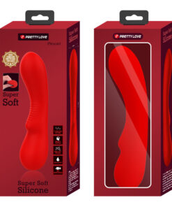 PRETTY LOVE – PRESCOTT VIBRADOR RECARGABLE ROJO - intimamenities.com