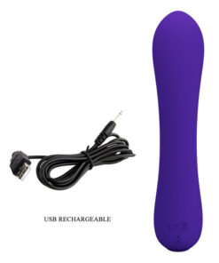 PRETTY LOVE – PRESCOTT VIBRADOR RECARGABLE LILA - intimamenities.com