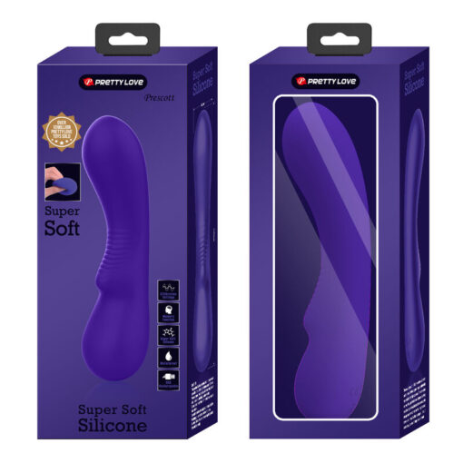 PRETTY LOVE – PRESCOTT VIBRADOR RECARGABLE LILA - intimamenities.com
