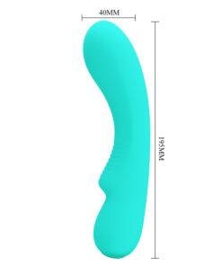 PRETTY LOVE – PRESCOTT VIBRADOR RECARGABLE VERDE AGUA - intimamenities.com