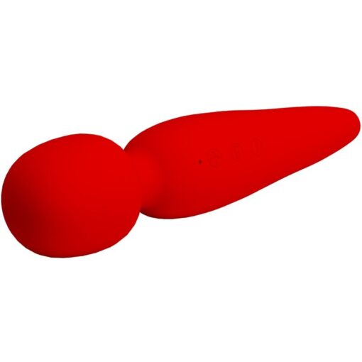 PRETTY LOVE – MEREDITH MASAJEADOR 12 MODOS VIBRACIÓN ROJO - intimamenities.com