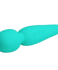 PRETTY LOVE – MEREDITH MASAJEADOR 12 MODOS VIBRACIÓN VERDE AGUA - intimamenities.com