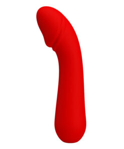 PRETTY LOVE – CETUS VIBRADOR RECARGABLE ROJO - intimamenities.com