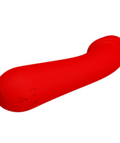 PRETTY LOVE – CETUS VIBRADOR RECARGABLE ROJO - intimamenities.com