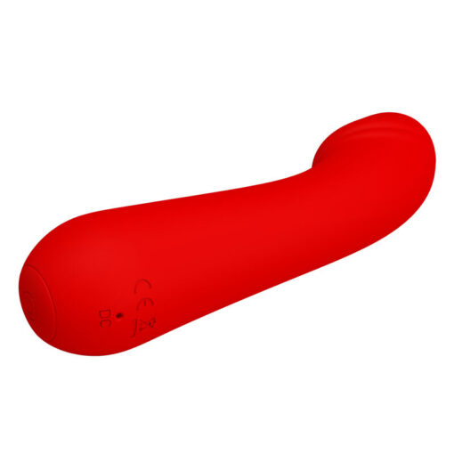 PRETTY LOVE – CETUS VIBRADOR RECARGABLE ROJO - intimamenities.com