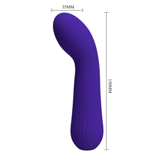 PRETTY LOVE – FAUN VIBRADOR RECARGABLE LILA - intimamenities.com