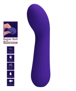 PRETTY LOVE – FAUN VIBRADOR RECARGABLE LILA - intimamenities.com