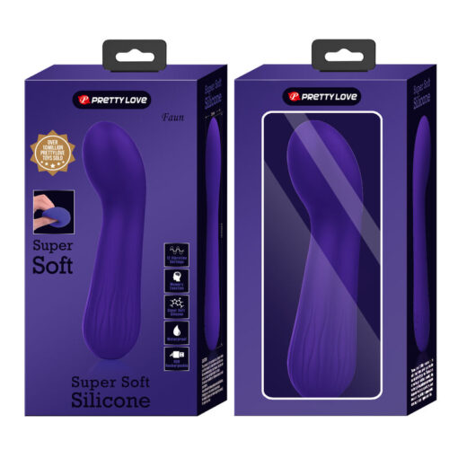 PRETTY LOVE – FAUN VIBRADOR RECARGABLE LILA - intimamenities.com
